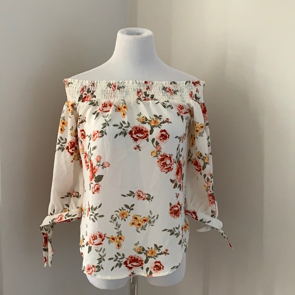 Off the shoulder shirt